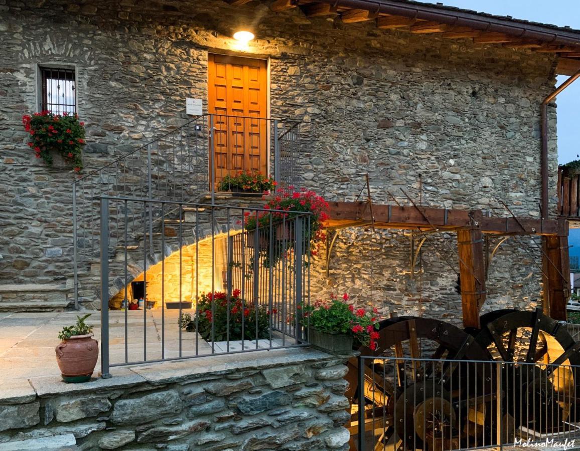 La Roggia - Lake Como Heritage Home In Molino Maufet Watermill - Patio On The Garden Colico Exterior foto