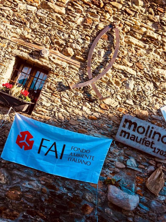 La Roggia - Lake Como Heritage Home In Molino Maufet Watermill - Patio On The Garden Colico Exterior foto