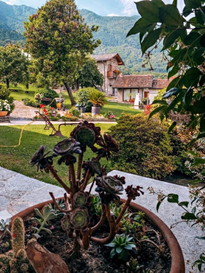 La Roggia - Lake Como Heritage Home In Molino Maufet Watermill - Patio On The Garden Colico Exterior foto