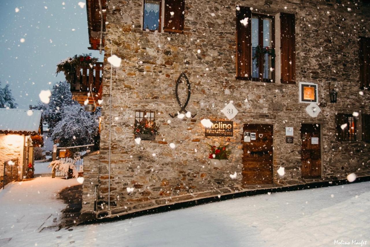 La Roggia - Lake Como Heritage Home In Molino Maufet Watermill - Patio On The Garden Colico Exterior foto